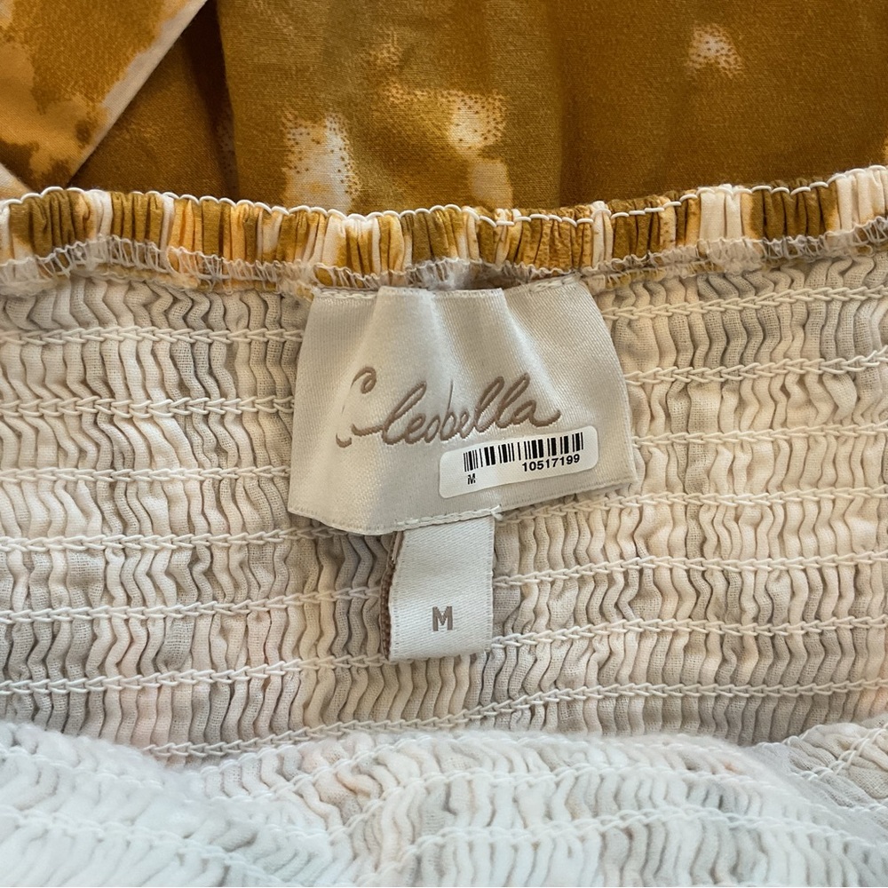 Anthropologie Cleobella Shae Ikat‎ Smocked Tiered Dress - Picture 7 of 12